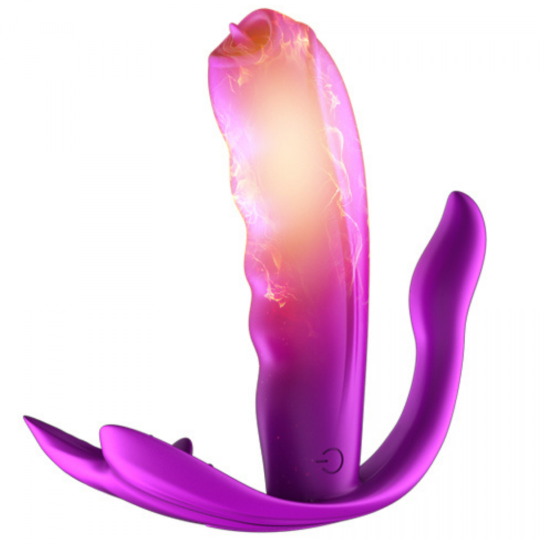 wibrator do majtek i łechtaczki ogrzewany pilot